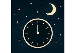 午夜のイラスト