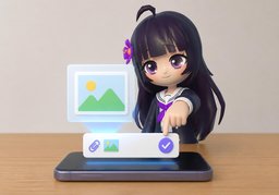 查收のイラスト