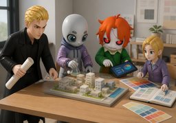 interdisciplinarのイラスト