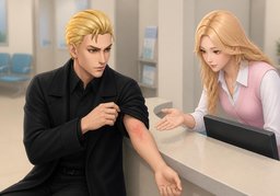 피부병のイラスト