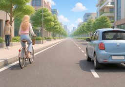 Straßenverkehrのイラスト
