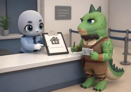 domicilioのイラスト
