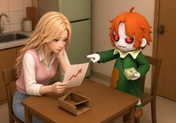 집주인のイラスト