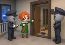 desapariciónのイラスト