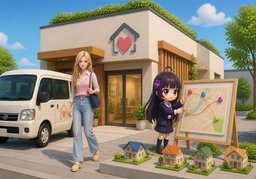 Sozialstationのイラスト
