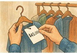 售价のイラスト