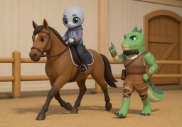 Illustration for équitation (horseback riding)