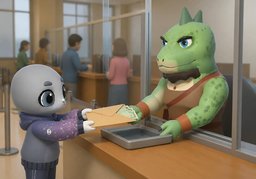 depositarのイラスト