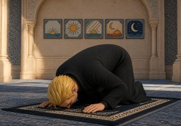 Illustration for Moslem (muslim)