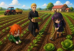 agrícolaのイラスト