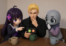 influenciarのイラスト
