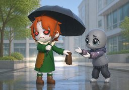 冷酷无情のイラスト