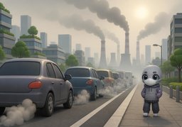 pollutionのイラスト
