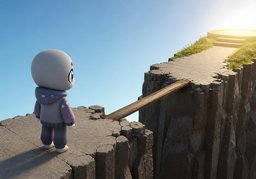 难关のイラスト