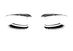 眉毛のイラスト