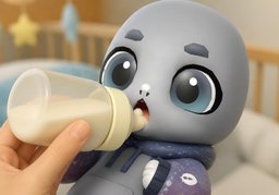 수유のイラスト