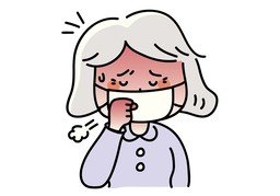 上火のイラスト