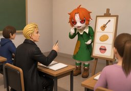 alumnoのイラスト