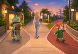 따로따로のイラスト