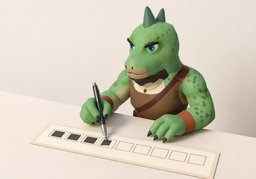 钟点のイラスト