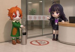구역のイラスト