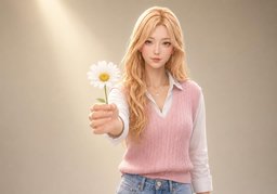 순수하다のイラスト