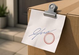 인수증のイラスト