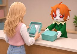 교환상품のイラスト