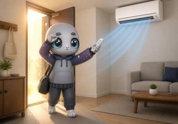 냉방のイラスト