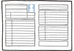 简历のイラスト