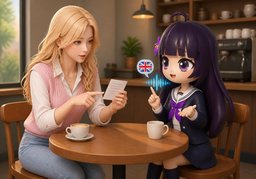 번역하다のイラスト