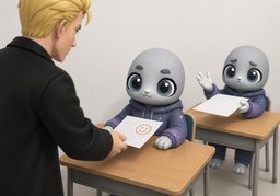 défavoriserのイラスト