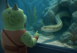 anguilaのイラスト