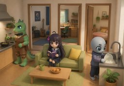 colocationのイラスト