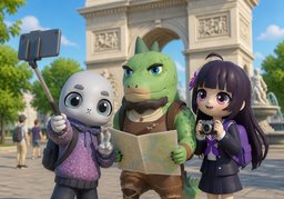 tourismeのイラスト