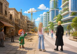 transformationのイラスト