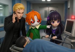 심각해지다のイラスト