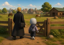 ranchのイラスト