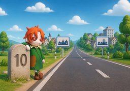 Illustration for Entfernung (distance)