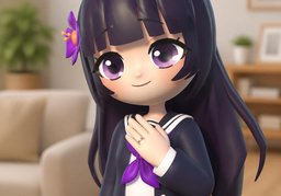 妻子のイラスト