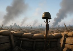 战场のイラスト