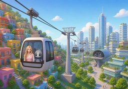 metrocableのイラスト