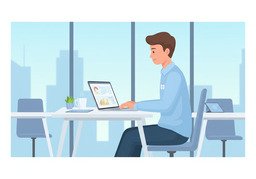 Praktikumのイラスト