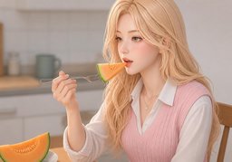 melonのイラスト