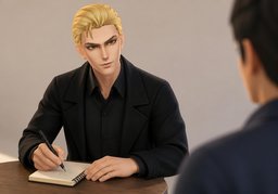escribienteのイラスト
