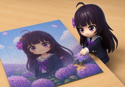 拼图のイラスト