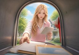 correspondenciaのイラスト