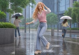 갑자기のイラスト