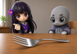 tenedorのイラスト