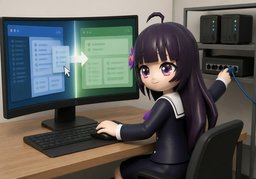 통합のイラスト